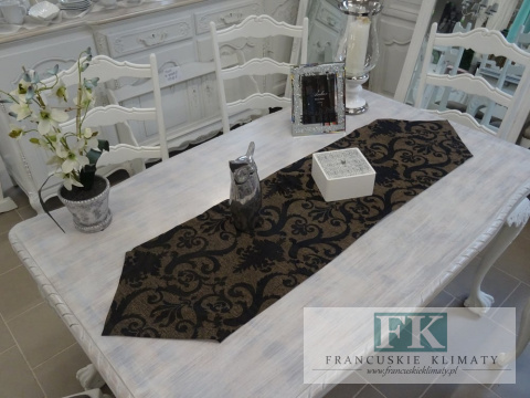 BIEŻNIK DEKORACYJNY ARABESKA 40x150 PROWANSJA SHABBY CHIC VINTAGE LOFT BIEŻNIK DEKORACYJNY ARABESKA 40x150 PROWANSJA SHABBY CHIC VINTAGE LOFT
