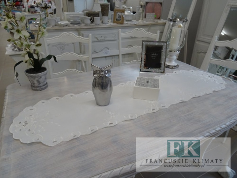 BIEŻNIK DEKORACYJNY CARYCA 40x140 PROWANSJA SHABBY CHIC VINTAGE LOFT BIEŻNIK DEKORACYJNY CARYCA 40x140 PROWANSJA SHABBY CHIC VINTAGE LOFT