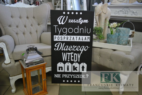 OBRAZ NA PŁÓTNIE 50/90 W ZESZŁYM TYGODNIU ....... CZARNY