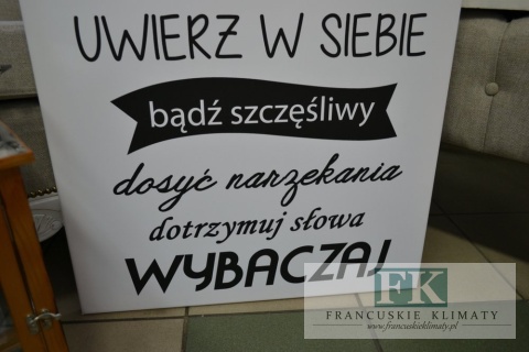 OBRAZ NA PŁÓTNIE 60/90 KAŻDEGO DNIA