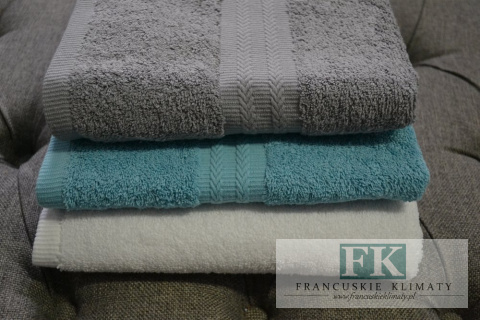 RĘCZNIK 50 X100 SZARY 100 % BAWEŁNA KOLEKCJA COTTON