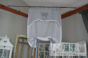 ROLETKA, EKRAN , PANEL PROWANSJA , SHABBY, SZER 80 CM WYS 140 BATYST , BAWEŁNA