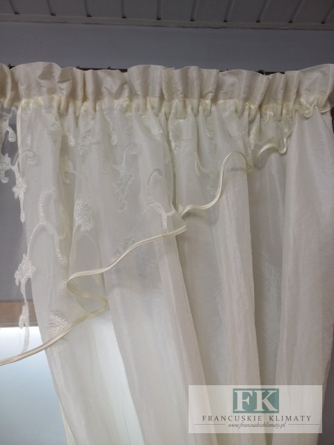 FIRANA SKOS ORGANZA BOK KOKON TAFTA , LAMÓWKA 400/135/160