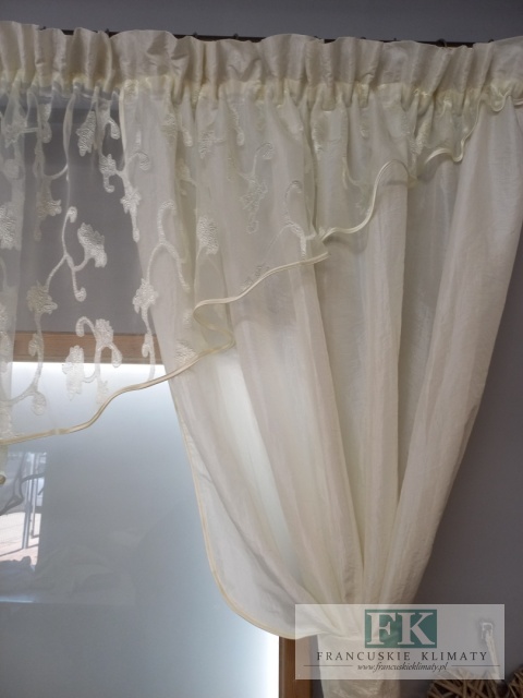 FIRANA SKOS ORGANZA BOK KOKON TAFTA , LAMÓWKA 400/135/160