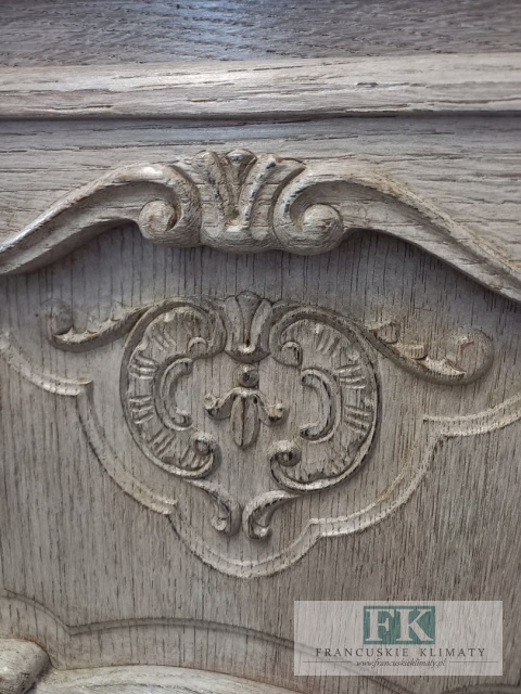 FRANCUSKI KPL. 2SZAFEK KOMÓDEK NOCNYCH antyczne drewno DĄB