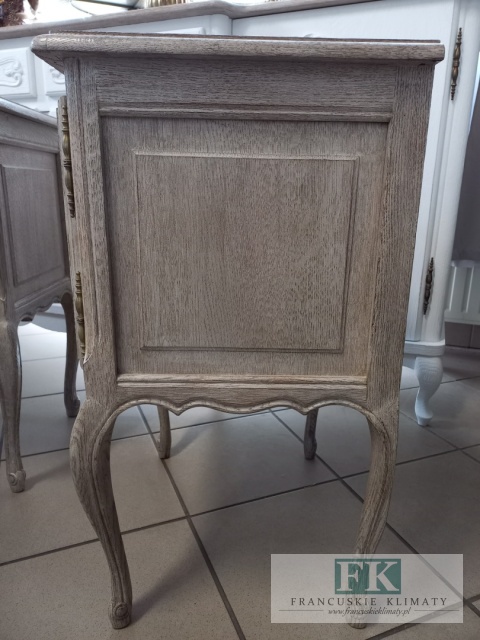FRANCUSKI KPL. 2SZAFEK KOMÓDEK NOCNYCH antyczne drewno DĄB