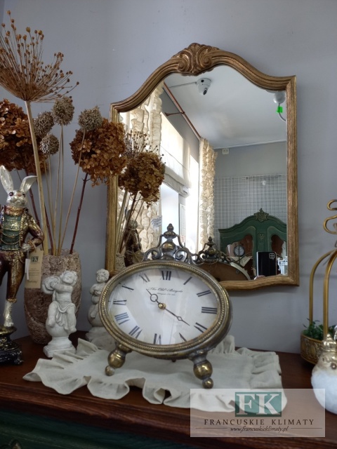 FRANCUSKIE LUSTRO KORONA STARE ZŁOTO DĄB