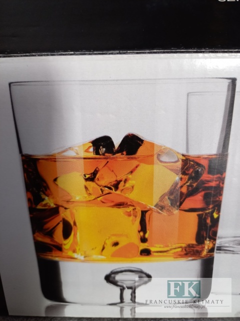 KOMPLET SZKLANEK DO WHISKY 250 ML ,6 SZTUK