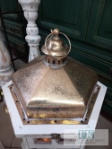 LAMPION LATARNIA KAMIENICZKA 82 CM DREWNO METAL