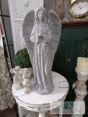 FIGURA ANIOŁ 60 CM ceramiczno-betonowa