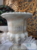 WAZON OSŁONKA DONICA CERAMICZNO BETONOWA 20,5 CM
