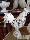 KOGUT 29 CM FIGURA CERAMICZNO - BETONOWA