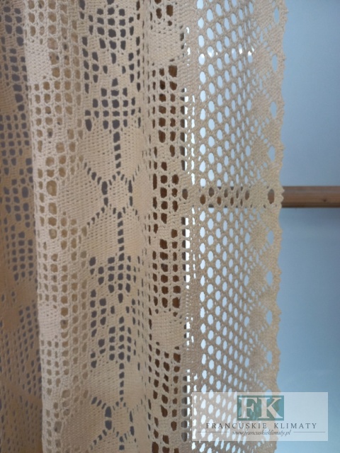KPL KOMPLET SZYDEŁKO ZASŁONY BOKI , LAMBREKIN SZYDEŁKO 130/170 x 2 , 250/60