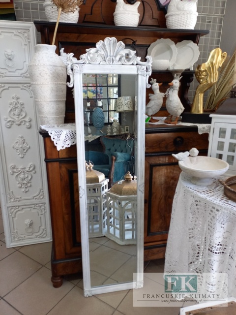 LUSTRO KORONA 143 CM FAZOWANE drewno prasowane