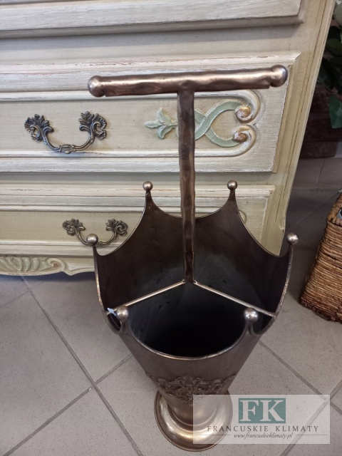 PARASOLNIK METALOWY 58 CM ZŁOTO