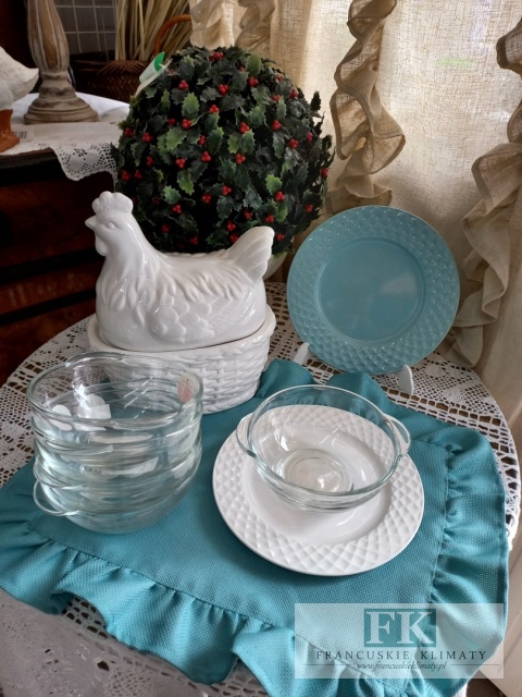 SZKLANA BULIONÓWKA Z USZKAMI 500 ML