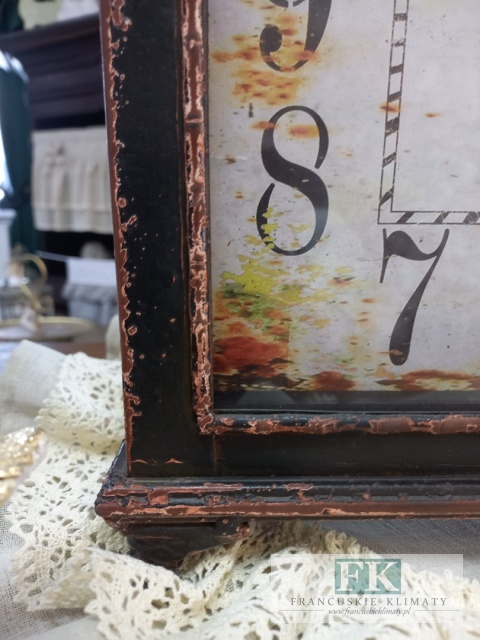 ZEGAR STOJĄCY metal 44 CM RETRO