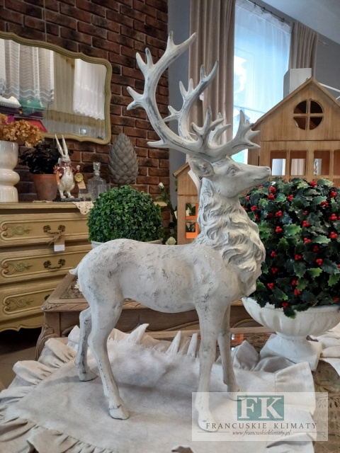 FIGURA JELEŃ STOJĄCY 51,5 CM