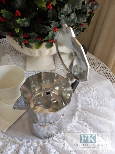 KAWIARKA ZAPARZACZ SILVER DO ESPRESSO NA 3 FILIŻANEK