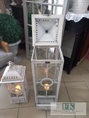 LATARNIA LAMPION 88 CM SZARA