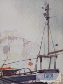 OBRAZ NA PŁÓTNIE KUTER 100/70 CM