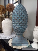 OGROMNY FIGURA KARCZOCH 54 cm , szyszka