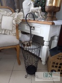 PARASOLNIK 88 CM METAL CZARNY