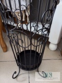 PARASOLNIK 88 CM METAL CZARNY
