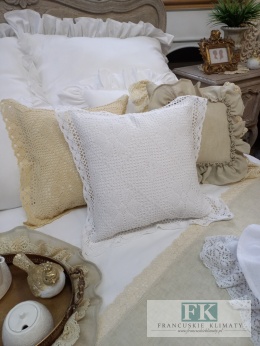 POSZEWKA SZYDEŁKO 40/40 BIEL , PROWANSJA , SHABBY CHIC, VINTAGE