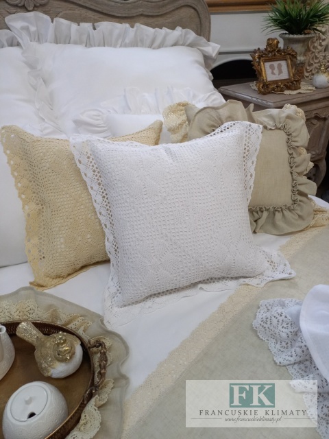POSZEWKA SZYDEŁKO 40/40 BIEL , PROWANSJA , SHABBY CHIC, VINTAGE