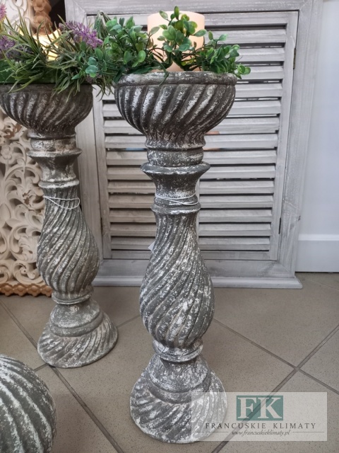 ŚWIECZNIK , KWIETNIK , POSTUMENT 46 CM