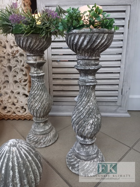 ŚWIECZNIK , KWIETNIK , POSTUMENT 46 CM