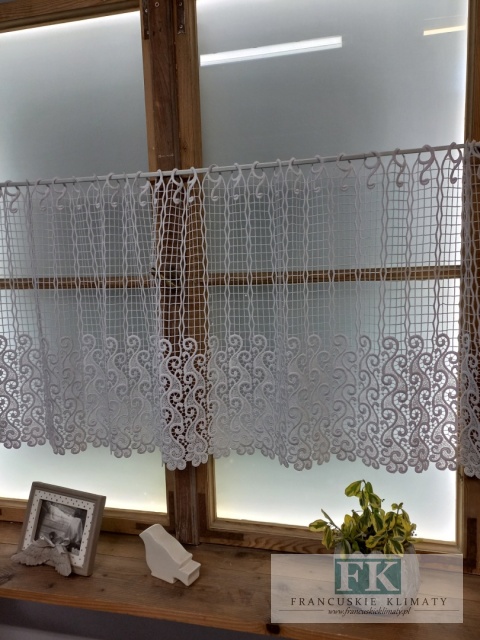 ZAZDROSTKA GIPIURA 60 cm BIEL
