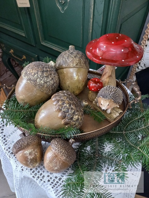 DEKORACJA ŻOŁĄDŹ 9 CM