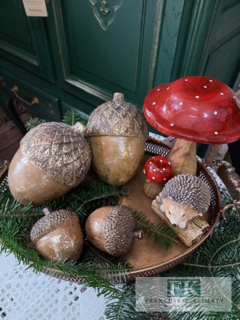 DEKORACJA ŻOŁĄDŹ 16 CM