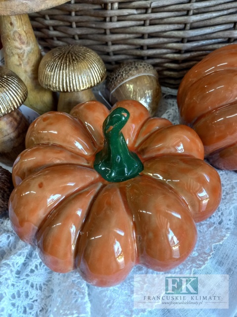 DEKORACJNA FIGURA DYNIA 16 CM CERAMIKA