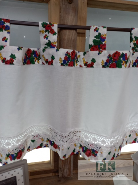 NA METRY ! WYS. 40 CM ZAZDROSTKA ZAZDROSKA BAWEŁNA 100% KROPKI