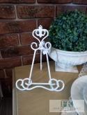 METAL STOJAK NA TALERZE KSIĄŻKI 24,5 cm