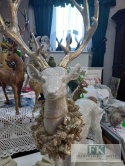 71 cm FIGURA JELEŃ RENIFER STOJĄCY