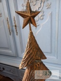 OZDOBA CHOINKA METALOWA 107 CM metaloplastyka