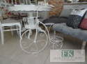 KWIETNIK rower KUTY METAL HOME & GARDEN W STYLU FRANCUSKIM , PROWENSALSKIM , SHABBY , LOFT.