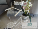 KWIETNIK rower KUTY METAL HOME & GARDEN W STYLU FRANCUSKIM , PROWENSALSKIM , SHABBY , LOFT.