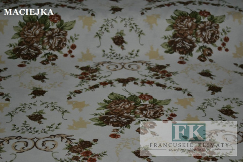 GOTOWA ZASŁONA KWIATY DUŻO WZORÓW PROWANSJA SHABBy VINTAGE