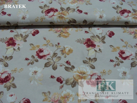 GOTOWA ZASŁONA KWIATY DUŻO WZORÓW PROWANSJA SHABBy VINTAGE