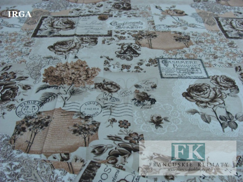 GOTOWA ZASŁONA KWIATY DUŻO WZORÓW PROWANSJA SHABBy VINTAGE