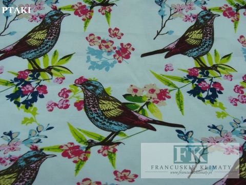 GOTOWA ZASŁONA KWIATY DUŻO WZORÓW PROWANSJA SHABBy VINTAGE
