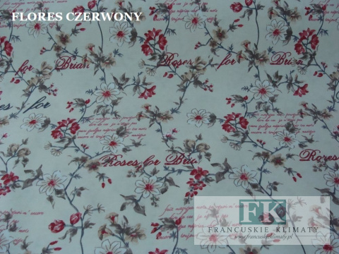 GOTOWA ZASŁONA KWIATY DUŻO WZORÓW PROWANSJA SHABBy VINTAGE
