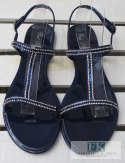 MODNE SANDAŁY MELISKI BLACK BEST SHOES R.39