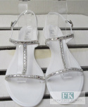 MODNE SANDAŁY MELISKI WHITE BEST SHOES R.41