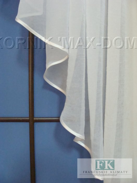 FIRANA KRESZ DUŻY KARNISZ 240-350 cm biel, ecru